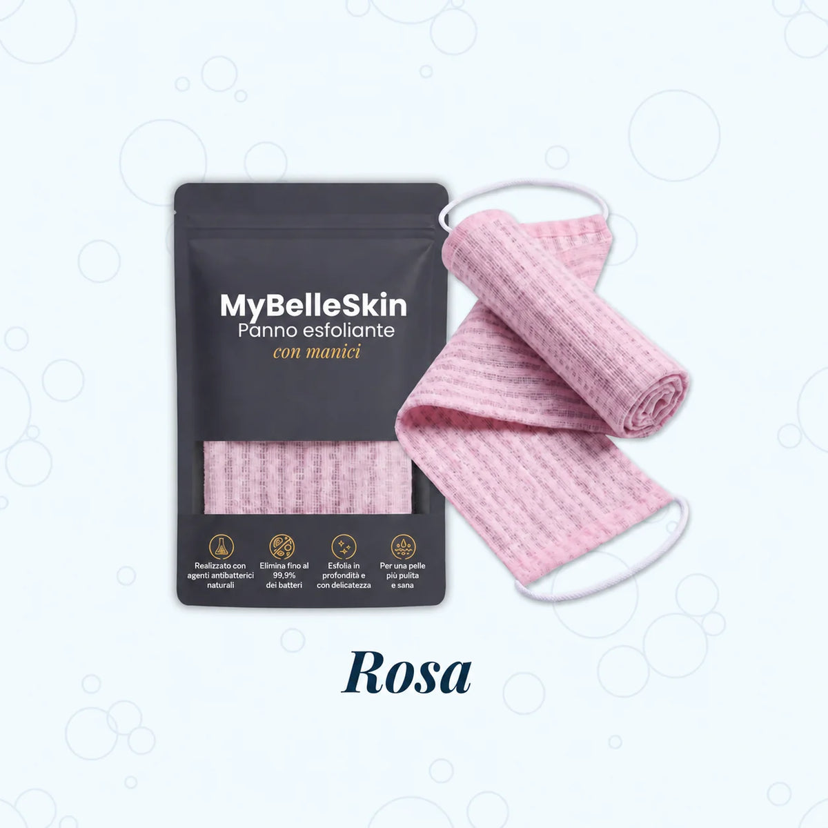 MyBelleSkin™ – Panno Esfoliante Corpo per Doccia